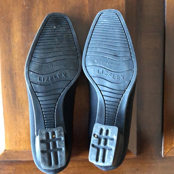 Liz Claiborne Lizflex Concord black Stretch Micro Shoes Size 6M - Picture 8 of 8